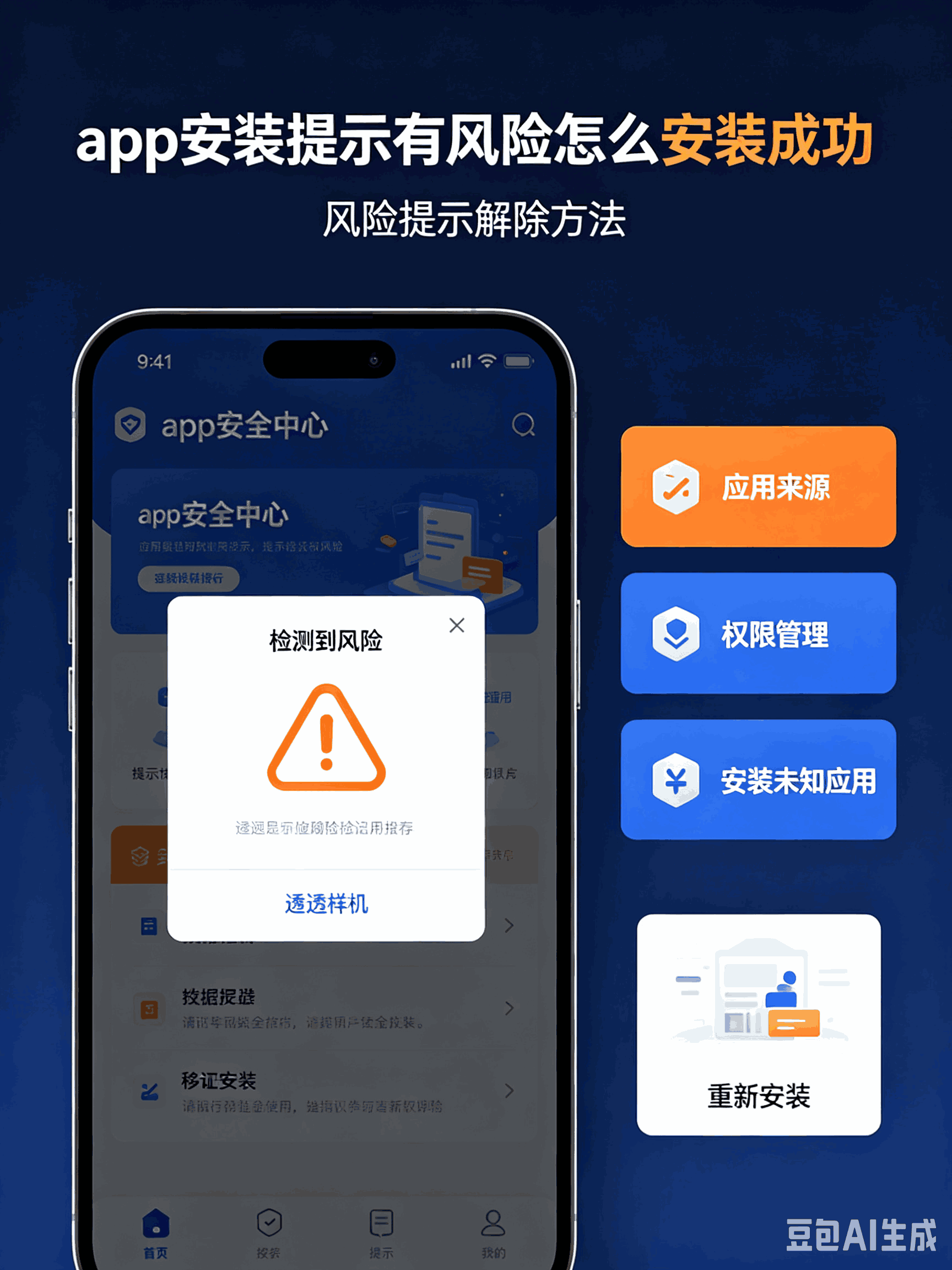 app安装提示有风险怎么安装成功(图1)