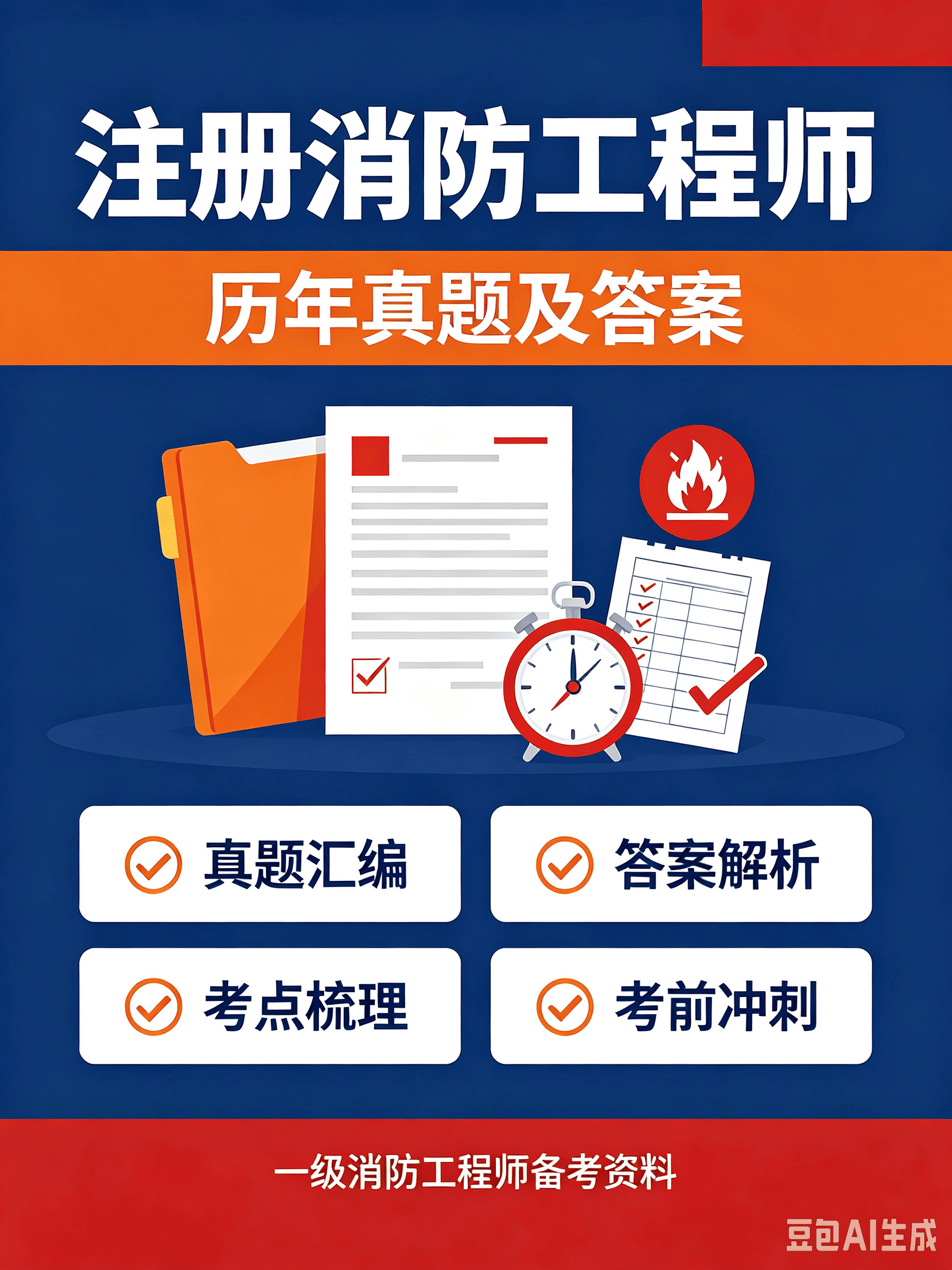 注册消防工程师历年真题及答案_高效利用真题的备考策略(图1)