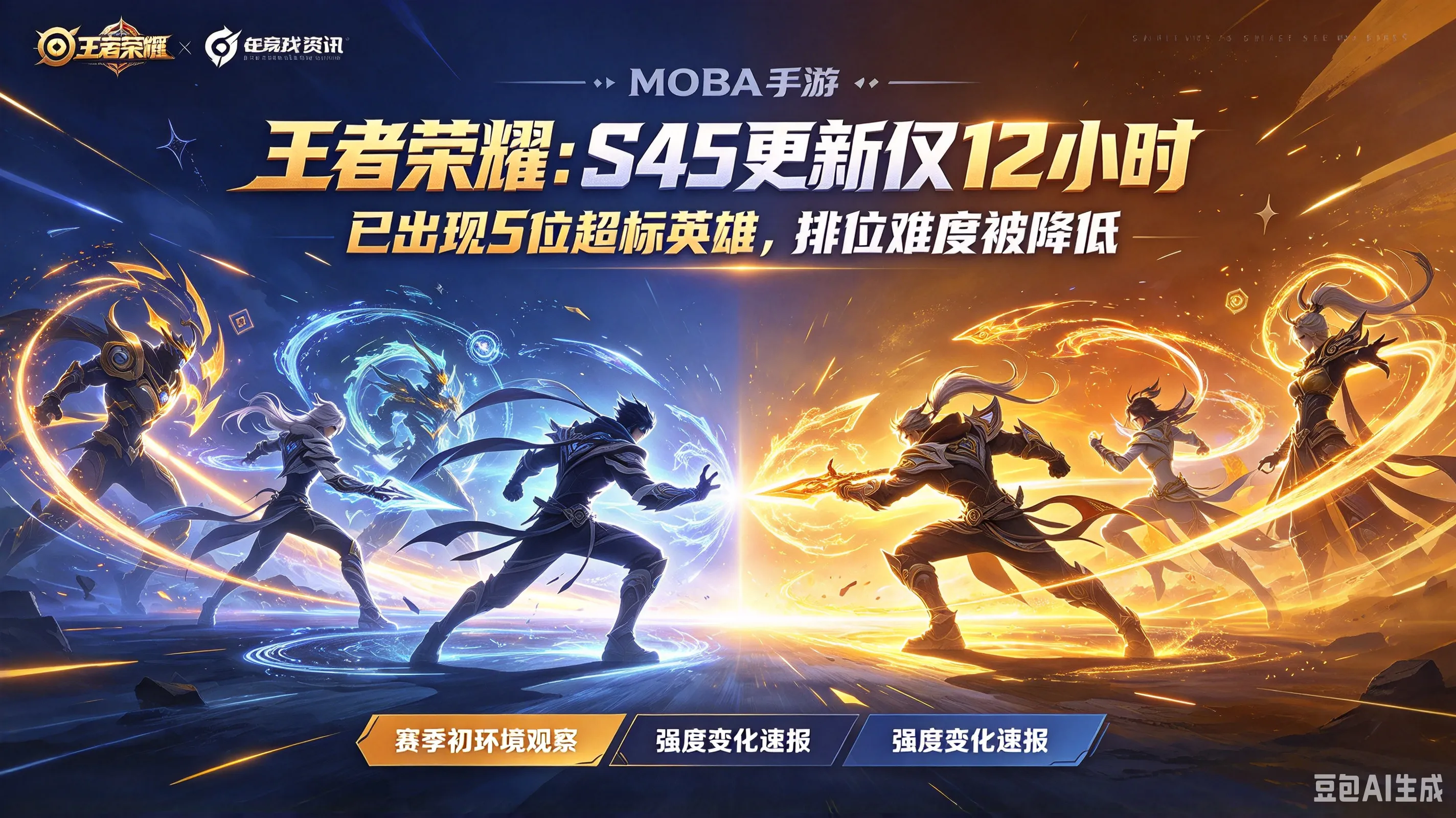 王者荣耀：S45更新仅12小时，已出现5位超标英雄，排位难度被降低(图1)
